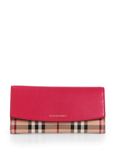 burberry wallet pink|authentic Burberry wallet sale.